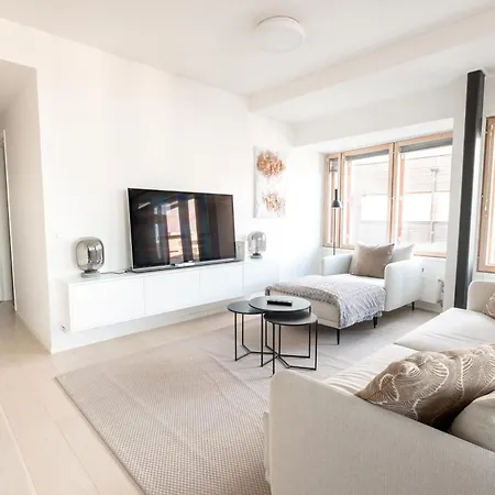 Apartamento 2ndhomes Glorious 1br With Sauna In Kamppi Center Helsínquia