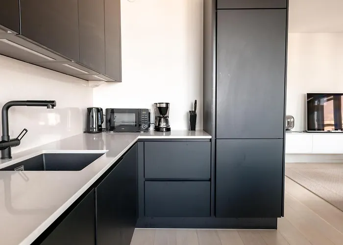 Apartmán 2ndhomes Glorious 1br With Sauna In Kamppi Center *