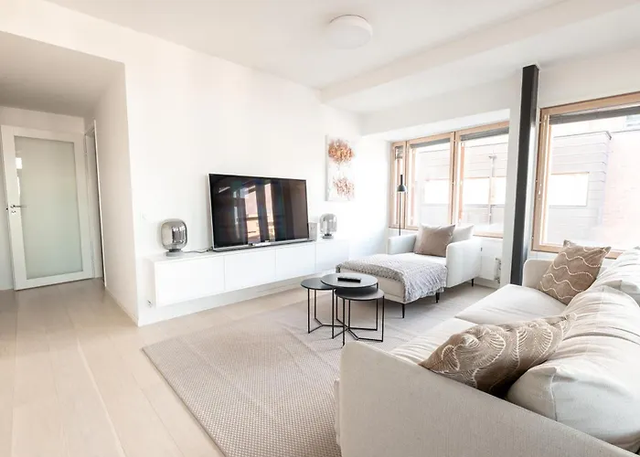 Apartmán 2ndhomes Glorious 1br With Sauna In Kamppi Center Helsinky