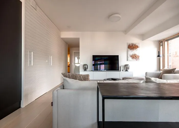 Apartmán 2ndhomes Glorious 1br With Sauna In Kamppi Center